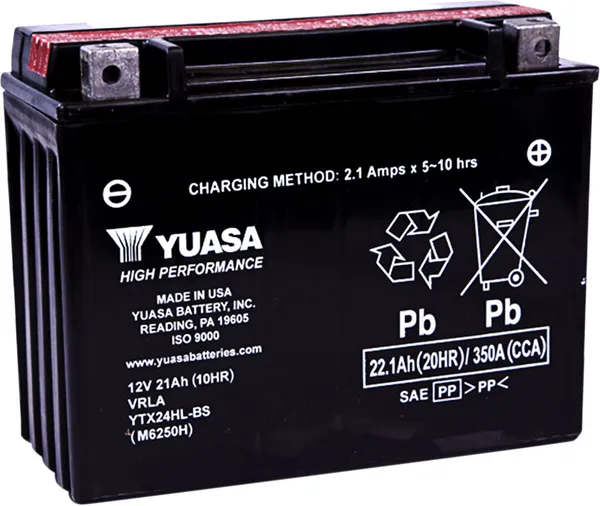 BATTERY YUASA MF YTX24HL-BS BATTERY YUASA MF YTX24HL-BS