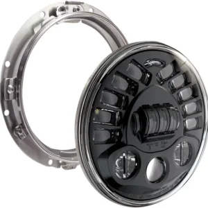 HEADLIGHT ADAP2 8790 BLK 7" KT