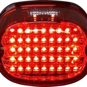LOW PROFILE TAILLIGHT WITH WINDOW - RED ECE