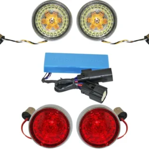 SIGNAL KIT 10-13 FLHX CHR