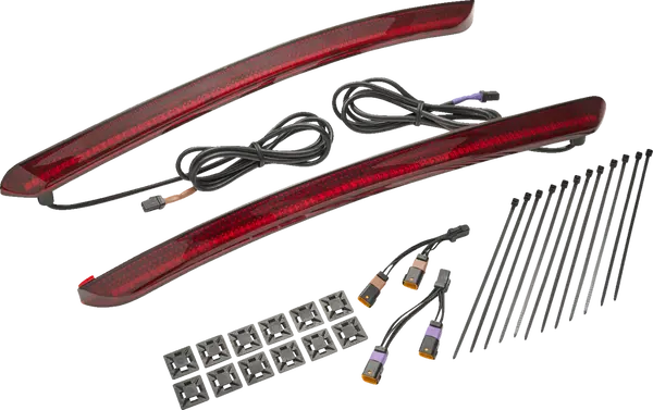 LIGHTS BAG MACHETE RED LENS