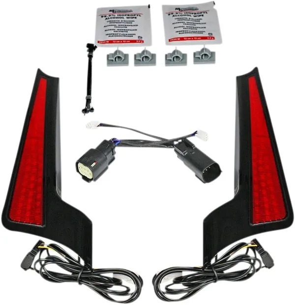 LIGHT FASCIA BLK/RED