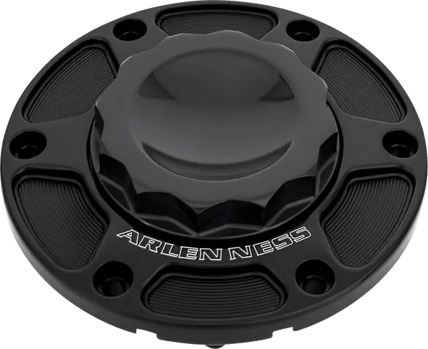 GAS CAP - FLT 24-UP - 12 POINT - ALL BLACK