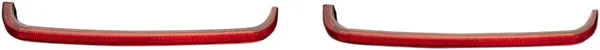 LOW PROFILE SADDLEBAG LIGHTS FOR BCM BIKES 14-23 RED LENS