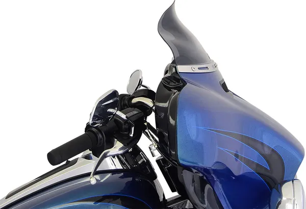 23100474.webp FLH - 2014+ - FLARE WINDSHIELD - 6.5" - DARK SMOKE