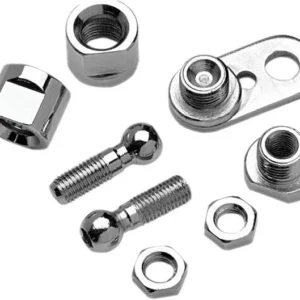 MOUNTING KIT FRONT TURN SIGNAL SWIVEL - CHROME