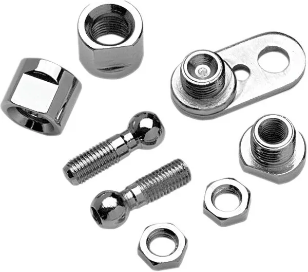 MOUNTING KIT FRONT TURN SIGNAL SWIVEL - CHROME