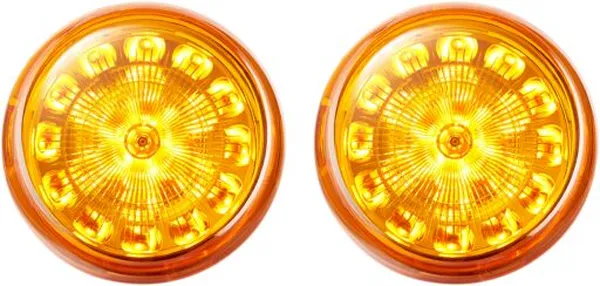 ef6329e5a0fa6840e8bf9637461df918_600.webp ECE PROBEAM 1156 AMBER BULLET TURN SIGNALS AMBER LENS