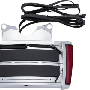 FRAME LP W/LEDS CHR/RED