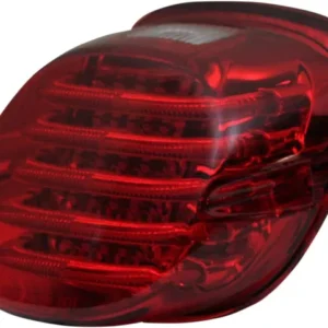 LOW PROFILE PROBEAM TAIL LIGHT - RED WITH TOP WINDOW ECE
