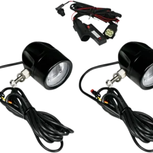 PROBEAM LED HALO FOG LIGHTS - BCM - BLACK (PAIR) ECE
