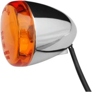 TURN SIGNAL AMBER CHR HD F/R
