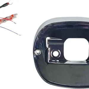 BASE PLATE AND HARDWARE FOR PRE 1999 HD - CHROME