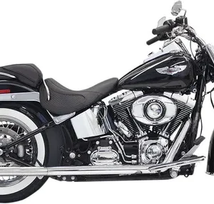 True Duals Exhaust System with Fishtail Mufflers W/36" 2.25"