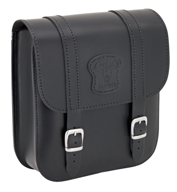 Texas Leather squared Softail swing arm bag 757000