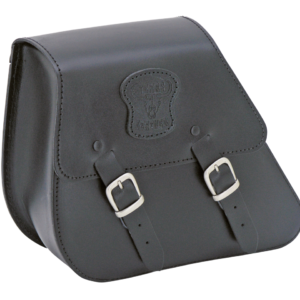 Texas Leather Dyna Swing Arm Bags - black bag