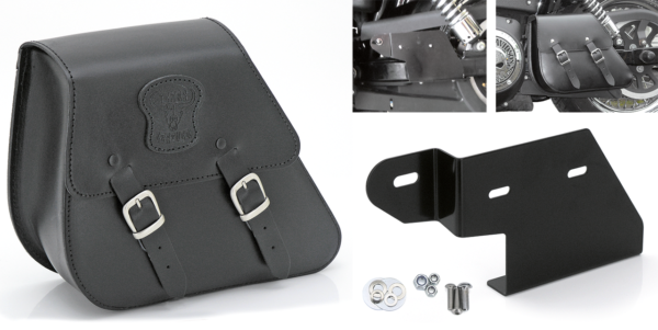 Texas Leather Dyna Swing Arm Bags