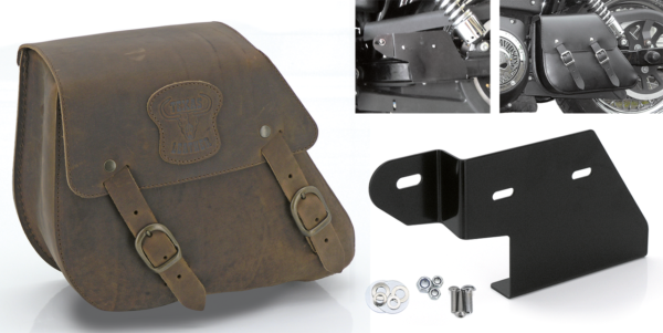Texas Leather Dyna Swing Arm Bags