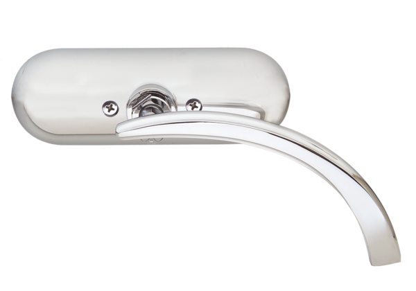 Arlen Ness Mini Oval Mirrors - Chrome - Right Arlen Ness Mini Oval Mirrors - Chrome - Right