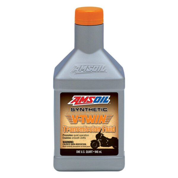 AMSOIL 100% Synthetic V-Twin Transmission Fluid 946 ml